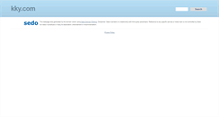 Desktop Screenshot of kky.com